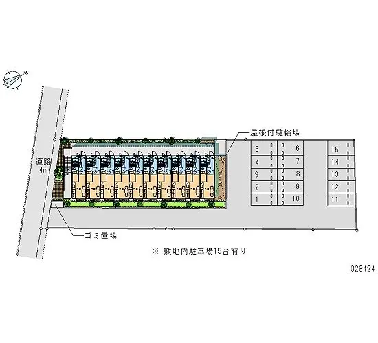 ★手数料０円★立川市上砂町 月極駐車場